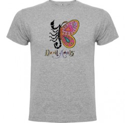 **H-23 Camisa Adulto Butterfly/Scorpio  (Varias Cores)