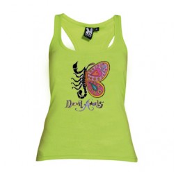**H-23 Camisa Menina Butterfly/Scorpio (Varias Cores)