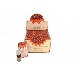 **Display SriLankan Cinnamon 12 aromatic oils 10ml Goloka