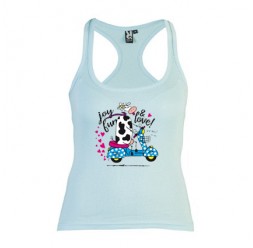 **A-31 Camiseta Cow adulto mulher 