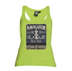 **A-16 Camiseta Navigator adulto mulher 