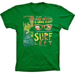 **A-49  Camiseta Surf Waves adulto unissex 