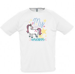 **G-76 Kindisches T-Shirt Little Unicorn 