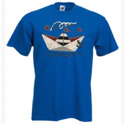 **G-86 Kindisches T-Shirt Paper Boat 