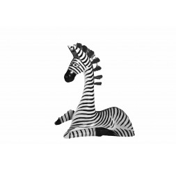  Zebra sdraiata piccola 