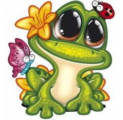**J-25 Camiseta Frog do Infância 