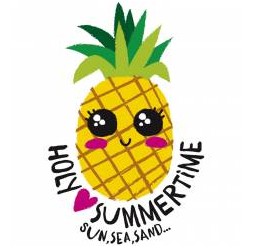 **J-50 Camiseta Pineapple do Infância 