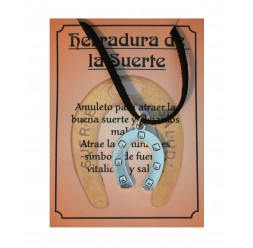 **Halskette Herradura de la Suerte (Legierung des Zinkes)
