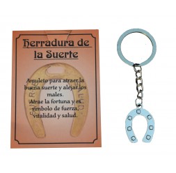 **porte-clés Herradura de la Suerte (alliage de Zinc)