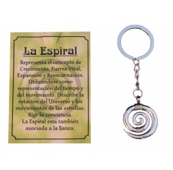 **porte-clés La Espiral (alliage de Zinc)