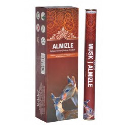 **Box of incense Almizle Goloka (6 cylindrical tubes)