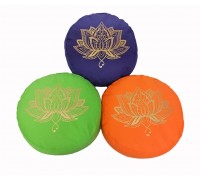 **Zafu (Fiore di loto dorato) Yoga professionale cuscino meditazione 33cmø (prezzo per unità)