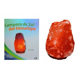 **Lamp of salt of Himalayan 4-6Kg (it includes cable and bulb) 
